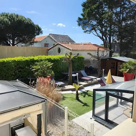 Maison Piscine 10 Couchages P0rnichet Baie De La Baule 度假居