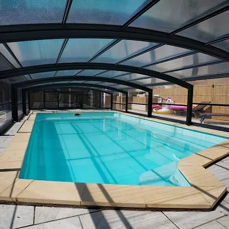 Maison Piscine 10 Couchages P0rnichet Baie De La Baule